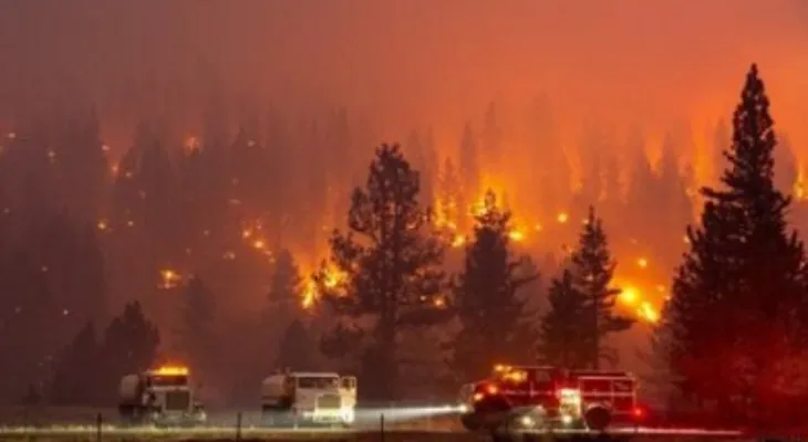 5 fires in locations in northern occupied territories after intercepting attacks from Lebanon
