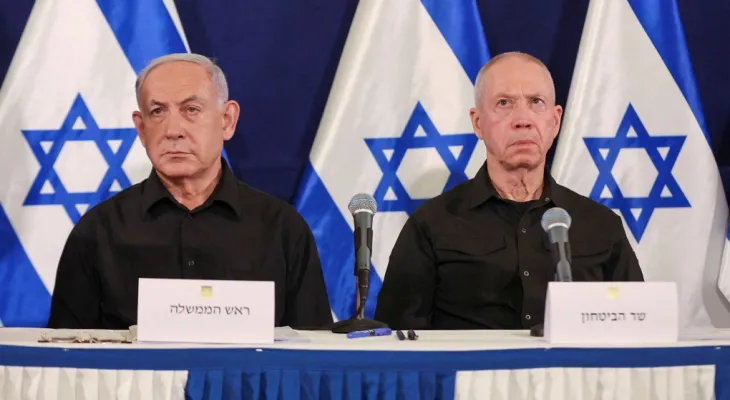 Netanyahu accuses his defense minister of "promoting an anti-Israel narrative" and reveals a disagreement over the war in Gaza.