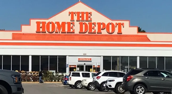 A man and a woman have been charged with defrauding an amount of $100,000 at a Home Depot store in the Toronto area of Southern Ontario.