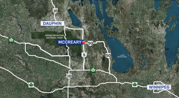 The Royal Canadian Mounted Police in Manitoba is investigating a triple homicide in Macriary.