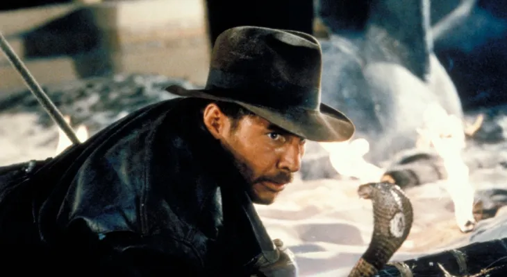 The famous Indiana Jones hat sells for $630,000 at auction.