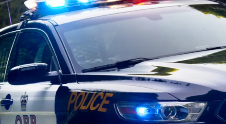 A trailer collides with two cars on Highway 401 in Eastern Ontario.