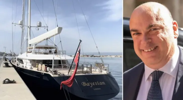 He may survive in airbags.. latest developments on the sinking yacht of British businessman Mike Lynch.