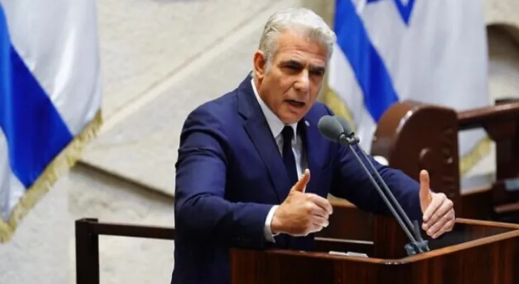 After the attack on the settlement of Katzrin in the occupied Golan.. Lapid: The government has lost the north