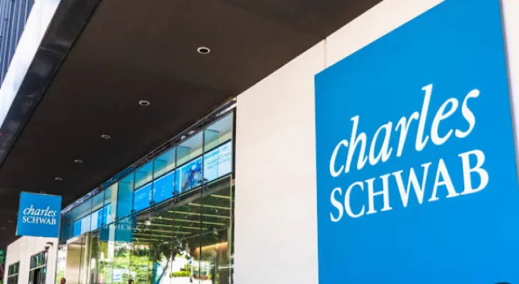 One of Canada's largest banks sells part of its stake in Charles Schwab.. and the stock is declining.
