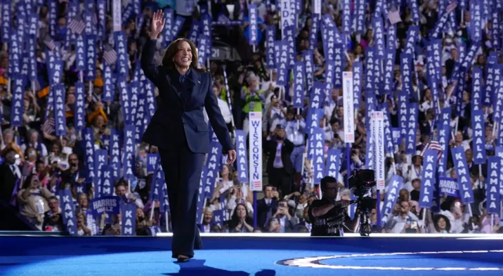 La campagne de Harris recueille 540 millions de dollars américains avec une augmentation du volume des dons lors de la convention démocrate