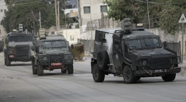 The killing of 9 Palestinians as a result of a widespread Israeli military operation in the occupied West Bank.
