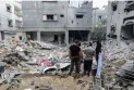 The withdrawal of the occupation army from Khan Younis.. widespread destruction and bodies in the streets and under the rubble