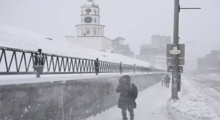 Details about snowfall in 4 resorts in western Canada during the current month
