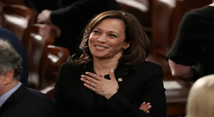 The Telegraph: A poll shows Harris leading Trump