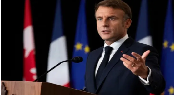 Macron urges Washington to pressure Netanyahu to accept a truce in Lebanon.