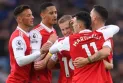 After defeating Leicester: Arsenal tops the Premier League alongside City.