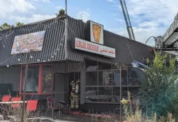 Ottawa: Fire at the Halabi restaurant on Bank Street