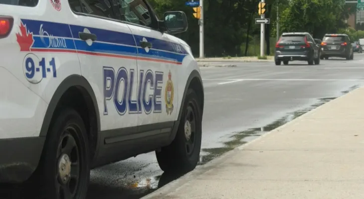 The capital police stop a 16-year-old boy driving at a speed exceeding 65 km/h over the allowed speed limit.