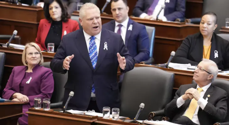 As the elections loom... Ford's government plans to grant every person a check of $200.