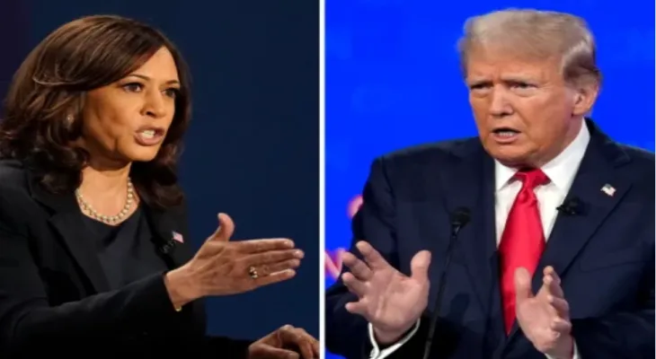 Harris raises the issue of Trump's "age".. and the latter responds by questioning her competence