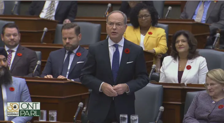 Ontario: The deficit has shrunk by $3.3 billion, but a return to balance is still two years away.