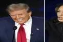 On the big election day, what do Trump and Harris do?