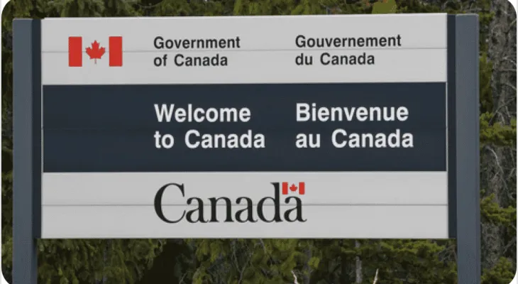 A large influx of refugees to Canada and criticism of the government