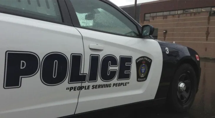 Arrest of a man after a home invasion in Sarnia