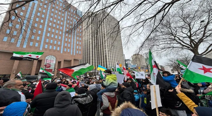 Les Syriens expriment leur joie face aux victoires de l'opposition