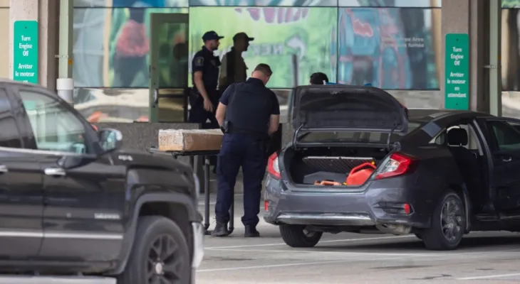 A significant increase in the seizure of illegal materials and the deportation of unqualified foreigners at the Canadian border.