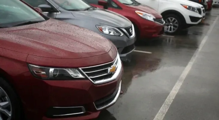 A young man from Toronto faces an $18,000 bill after renting a car that was caught in a massive hailstorm.