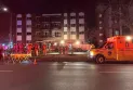 Incendie majeur à Montréal-Nord cause d'importants dégâts et déplace des dizaines de familles