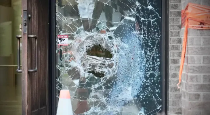 Throwing a burning object at a Jewish synagogue in Montreal provokes widespread outrage.