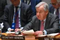 Guterres : Nécessité de franchir une première étape pour montrer la solidarité avec le peuple syrien et créer les conditions de la levée de toutes les sanctions