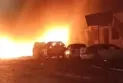 Explosion d'une voiture piégée devant la grande mosquée au centre de la ville de Manbij, à l'est d'Alep.