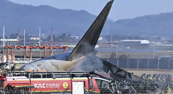 Mise à jour : catastrophe aérienne en Corée du Sud … le nombre de morts s'élève à 47 personnes dans un incendie d'avion lors de son atterrissage
