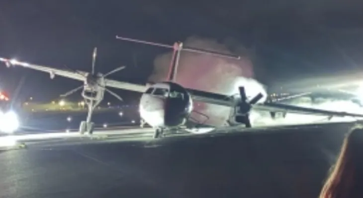 Réouverture de la piste de l'aéroport d'Halifax après un incendie d'avion lors de l'atterrissage