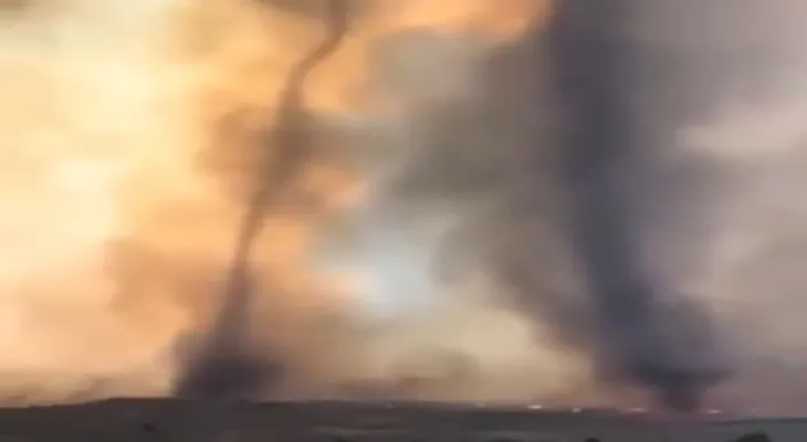 Fox News : Puissants ouragans de feu se forment au milieu des incendies en Californie