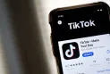 TikTok temporarily stops operating in the United States after the ban law takes effect.