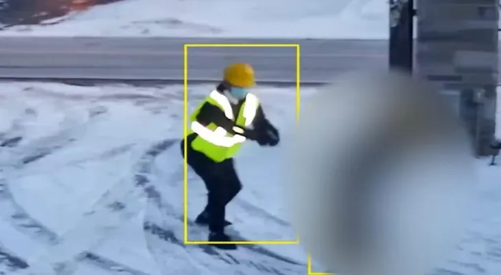 Attempt to murder a woman disguised as a construction worker in Markham, Ontario, Canada.