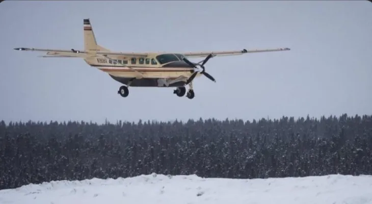 Disappearance of a passenger plane in Alaska with 10 people on board