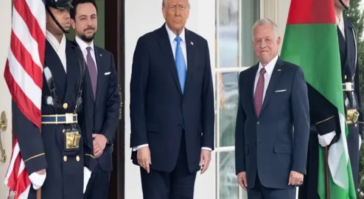 Meeting between U.S. President Donald Trump and Jordanian King Abdullah II: Details and Press Conference
