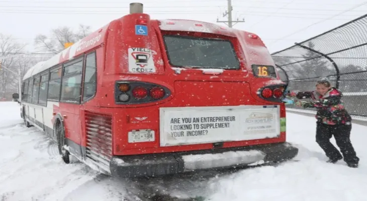 OC Transpo announces the implementation of the severe weather bus schedule due to the winter storm in Ottawa