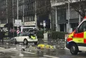 A driver runs over a crowd at a protest in Germany, injuring at least 28 people.