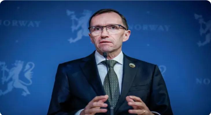 Norwegian Foreign Minister: Europe is facing a severe crisis amid rising international tensions
