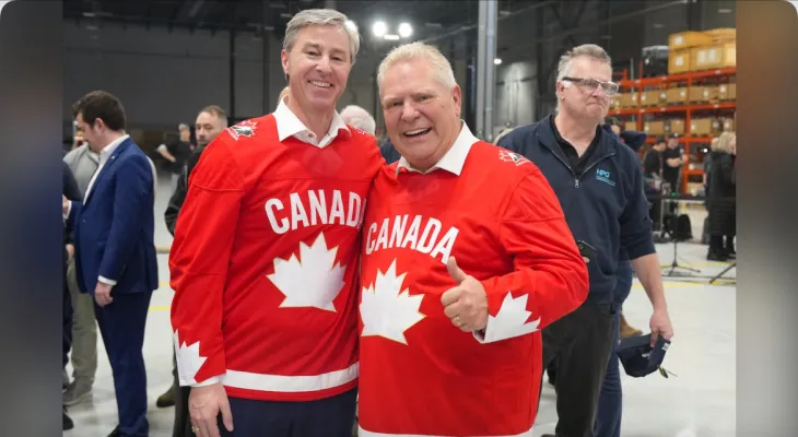 The premiers of Ontario and Nova Scotia urge U.S. governors to stop Trump's trade tariffs.
