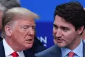 Trump discusses with Trudeau the Ukraine crisis, border security, and the G7 summit.