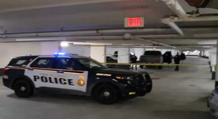 A woman dies after being run over by her car in an underground garage in Markham.