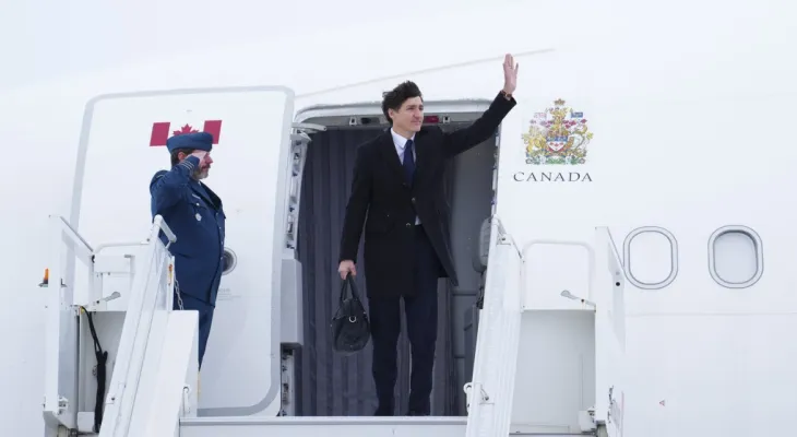 Trudeau heads to a security summit in London amid tensions over Trump's statements on Ukraine.