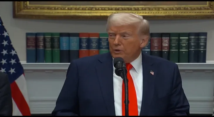 Trump announces that tariffs on Canada and Mexico will begin tomorrow, Tuesday, and Canada responds.