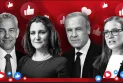 The digital battle for leadership of the Liberal Party: who is leading the scene?