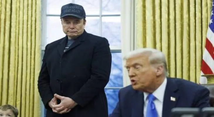 Verbal clash between Elon Musk and Secretary of State Marco Rubio at a government meeting in the White House