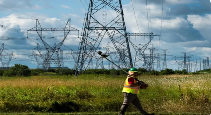A new tax on electricity exports from Ontario to the United States comes into effect today amid an ongoing trade war.