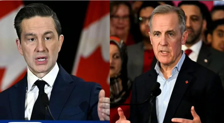 Les conservateurs ont une avance d'un point seulement sur les libéraux alors que les inquiétudes concernant Trump augmentent – sondage "Nanos"